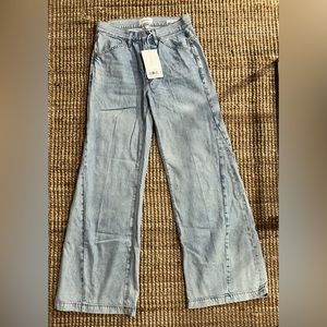 FRAME Le Baggy Palazzo size 24